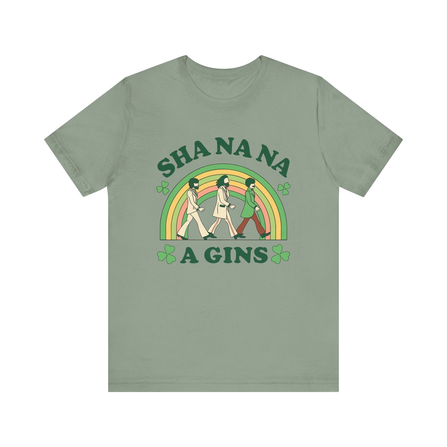 Sha Na Na A Gins T-Shirt: Playful Parody of American Shenanigans