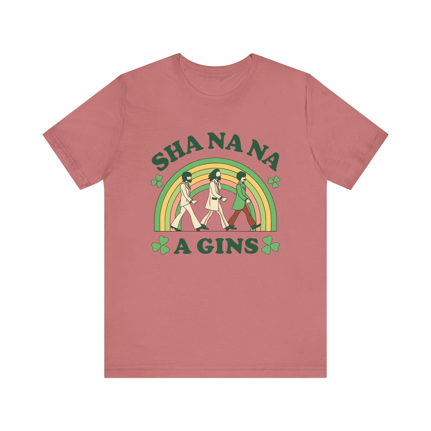 Sha Na Na A Gins T-Shirt: Playful Parody of American Shenanigans
