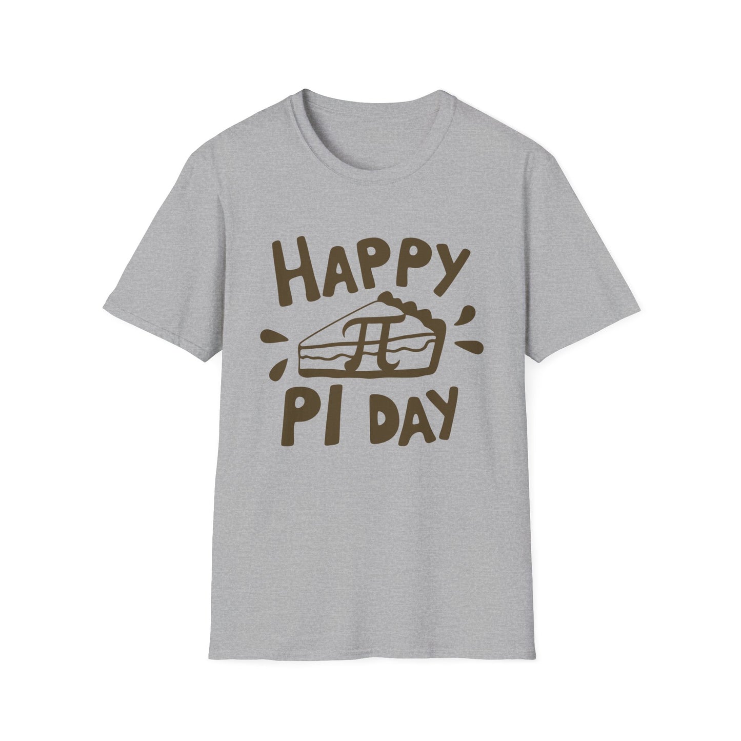 Happy Pi Day T-Shirt - Perfect Gift for Teachers with Pie Slice & Pi Symbol!