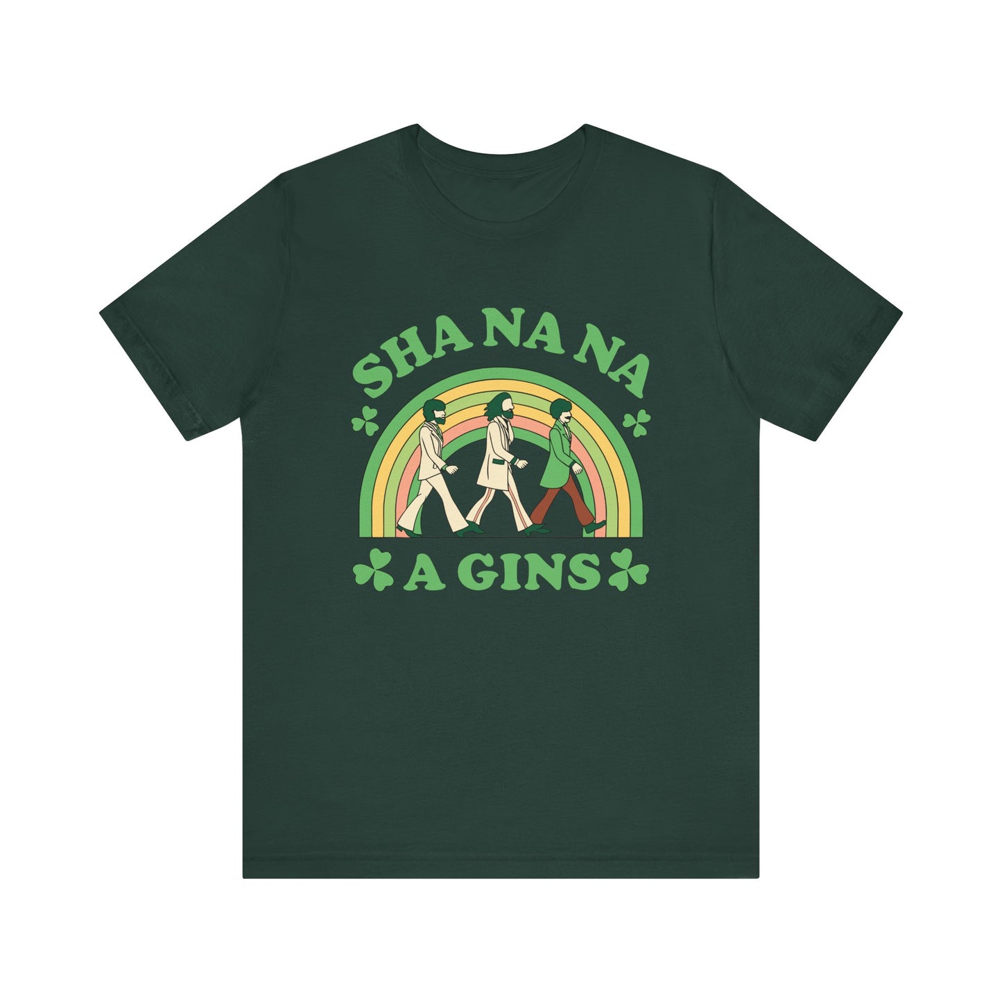 Sha Na Na A Gins T-Shirt: Playful Parody of American Shenanigans
