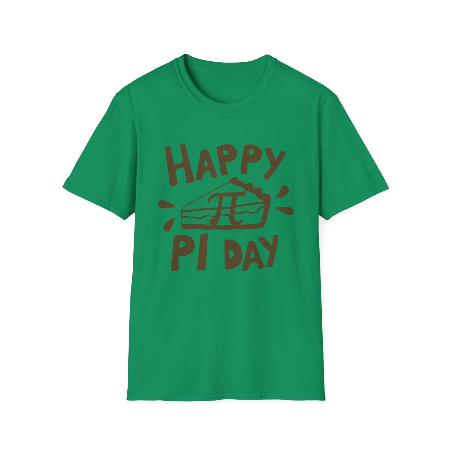 Happy Pi Day T-Shirt - Perfect Gift for Teachers with Pie Slice & Pi Symbol!