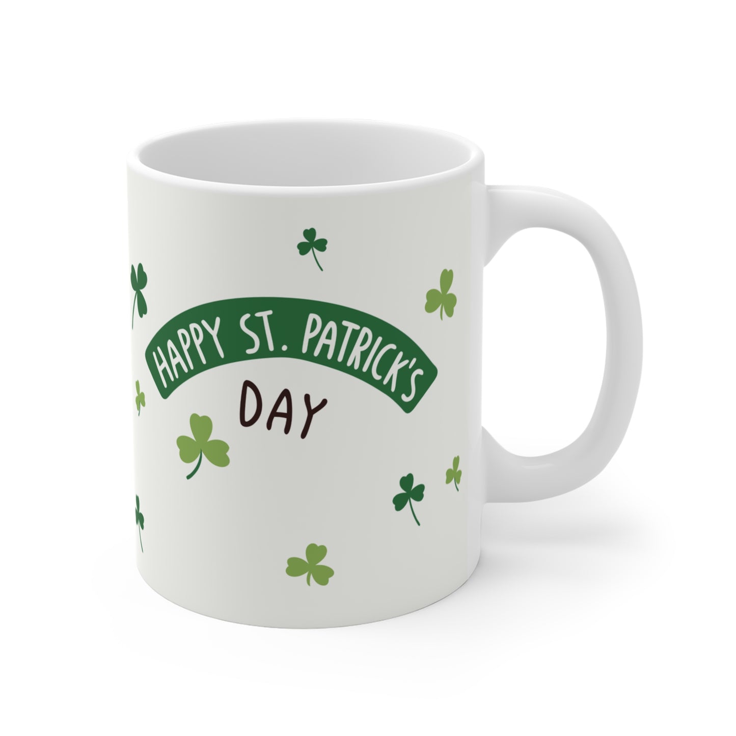 Happy St. Patrick's Day Jolly Leprechaun Coffee Mug (11oz)
