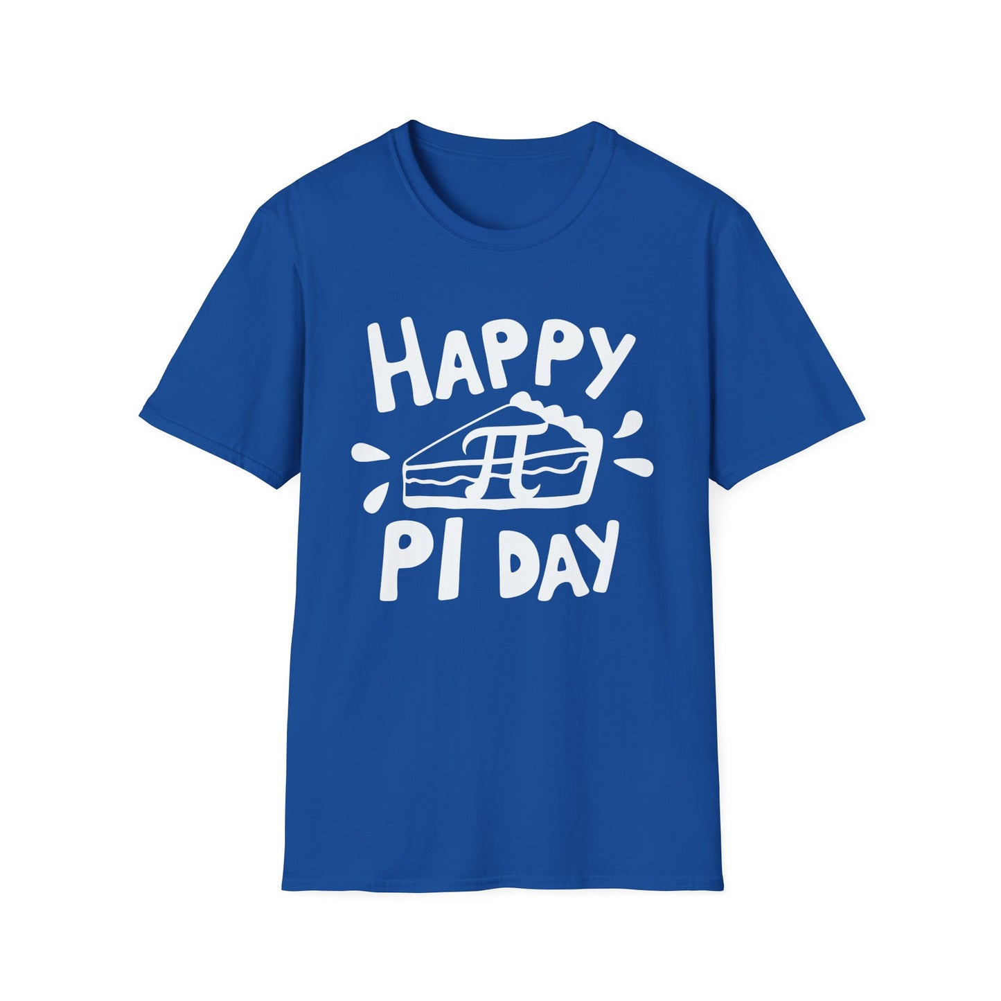 Happy Pi Day T-Shirt - Perfect Gift for Teachers with Pie Slice & Pi Symbol!