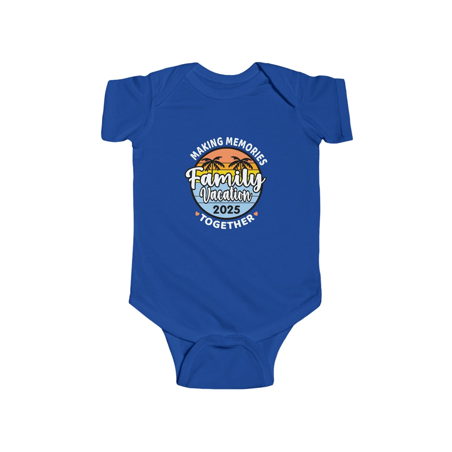 Family Vacation Making Memories Baby Onesie | Summer Vacation 2025