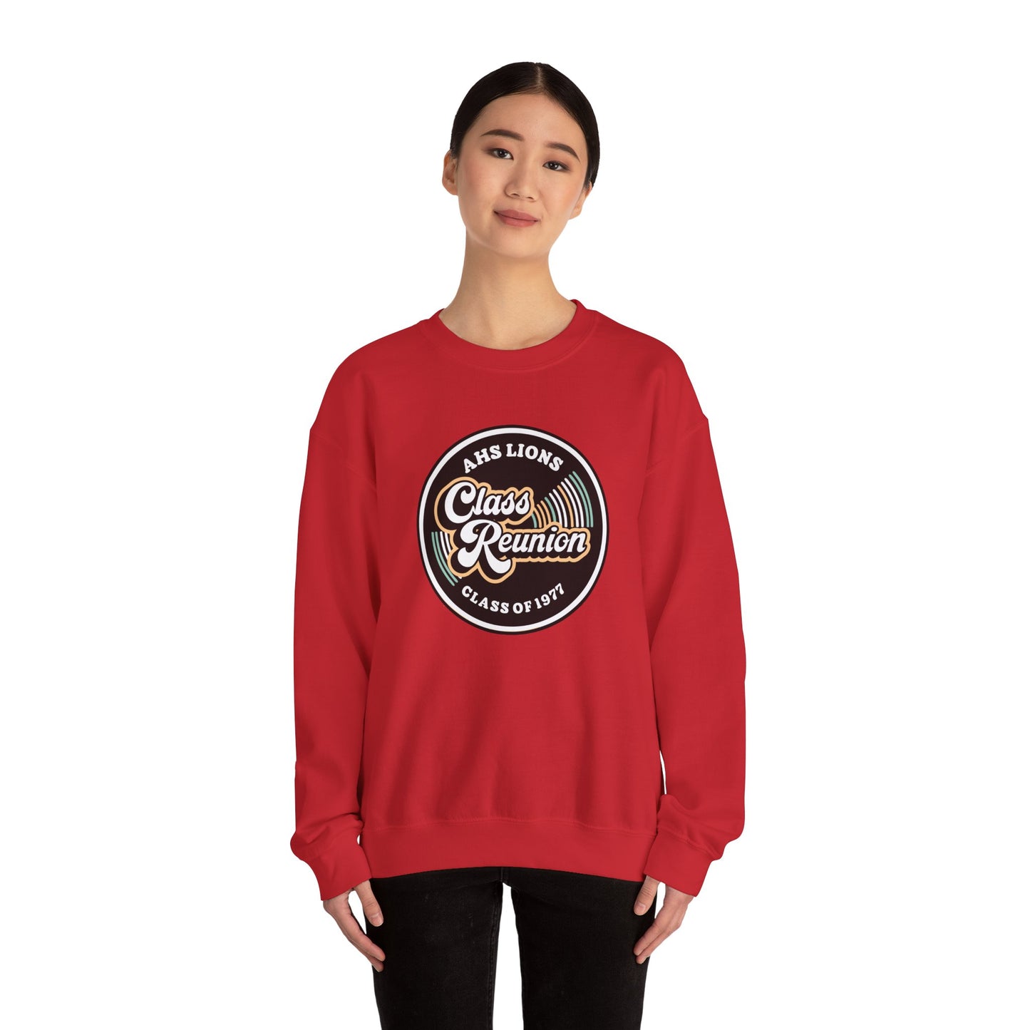 Retro Reunion Sweatshirt – Classic Design Customized with Year & Text