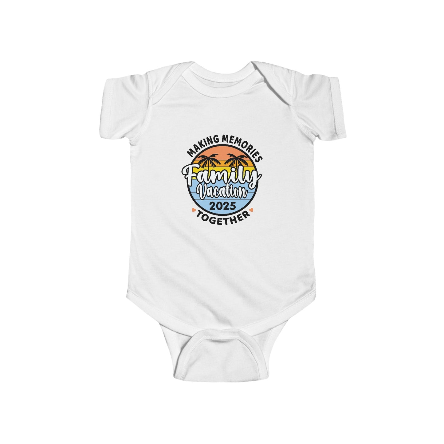 Family Vacation Making Memories Baby Onesie | Summer Vacation 2025