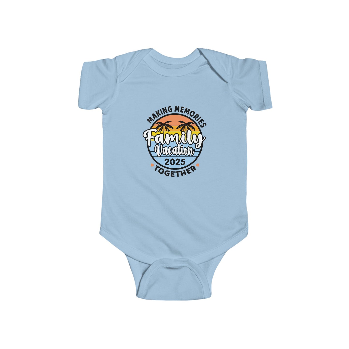 Family Vacation Making Memories Baby Onesie | Summer Vacation 2025