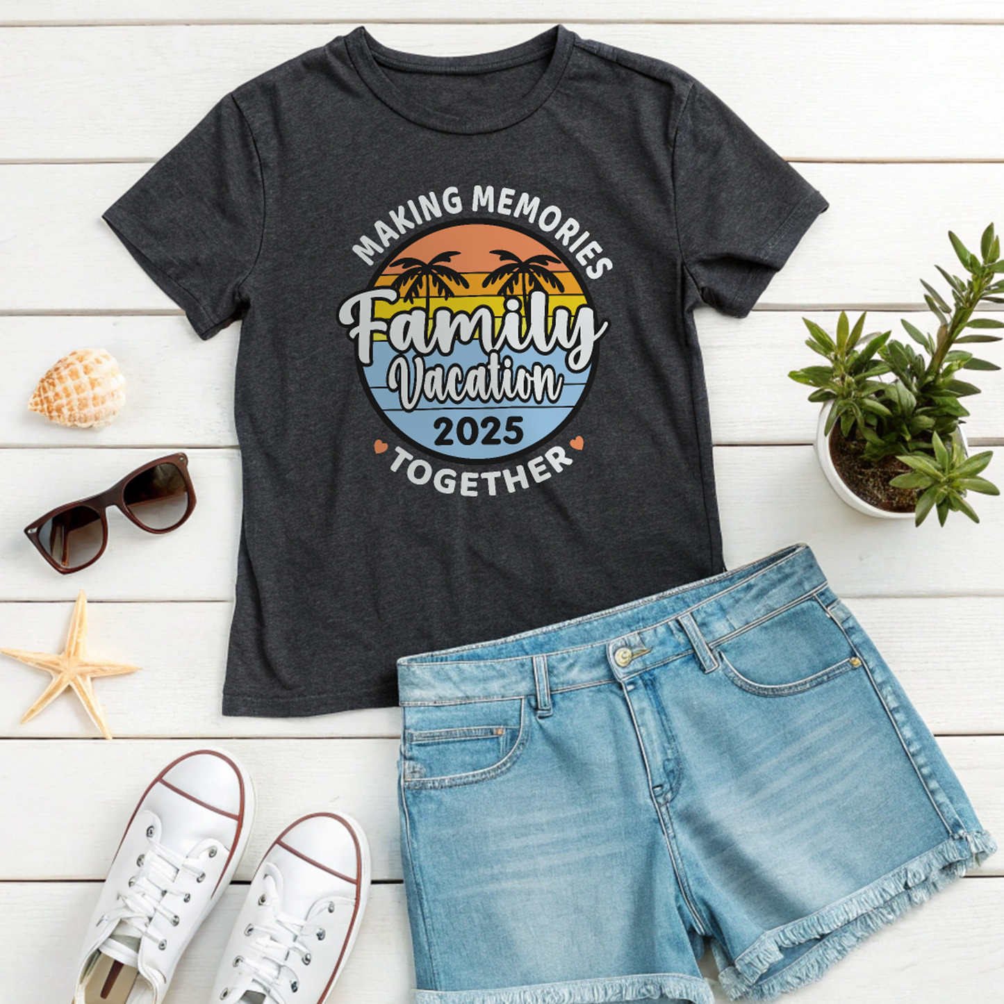 Family Vacation Making Memories T-Shirt | Summer Vacation 2025