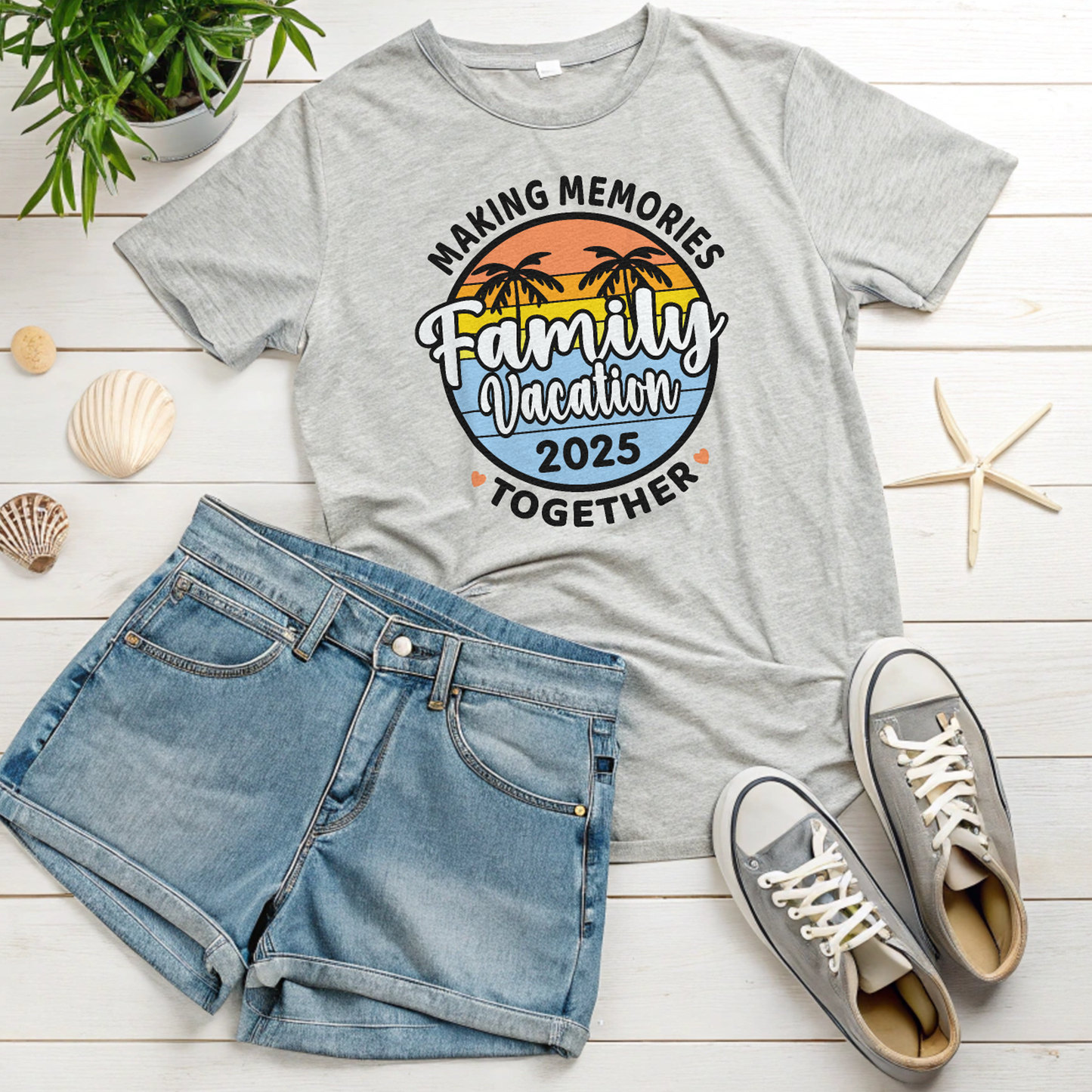Family Vacation Making Memories T-Shirt | Summer Vacation 2025