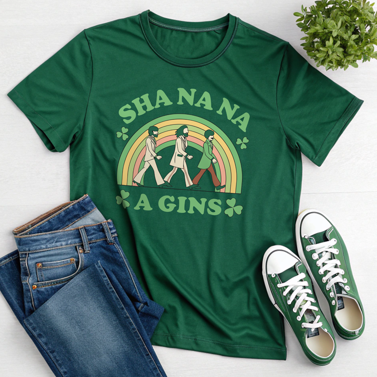Sha Na Na A Gins T-Shirt: Playful Parody of American Shenanigans