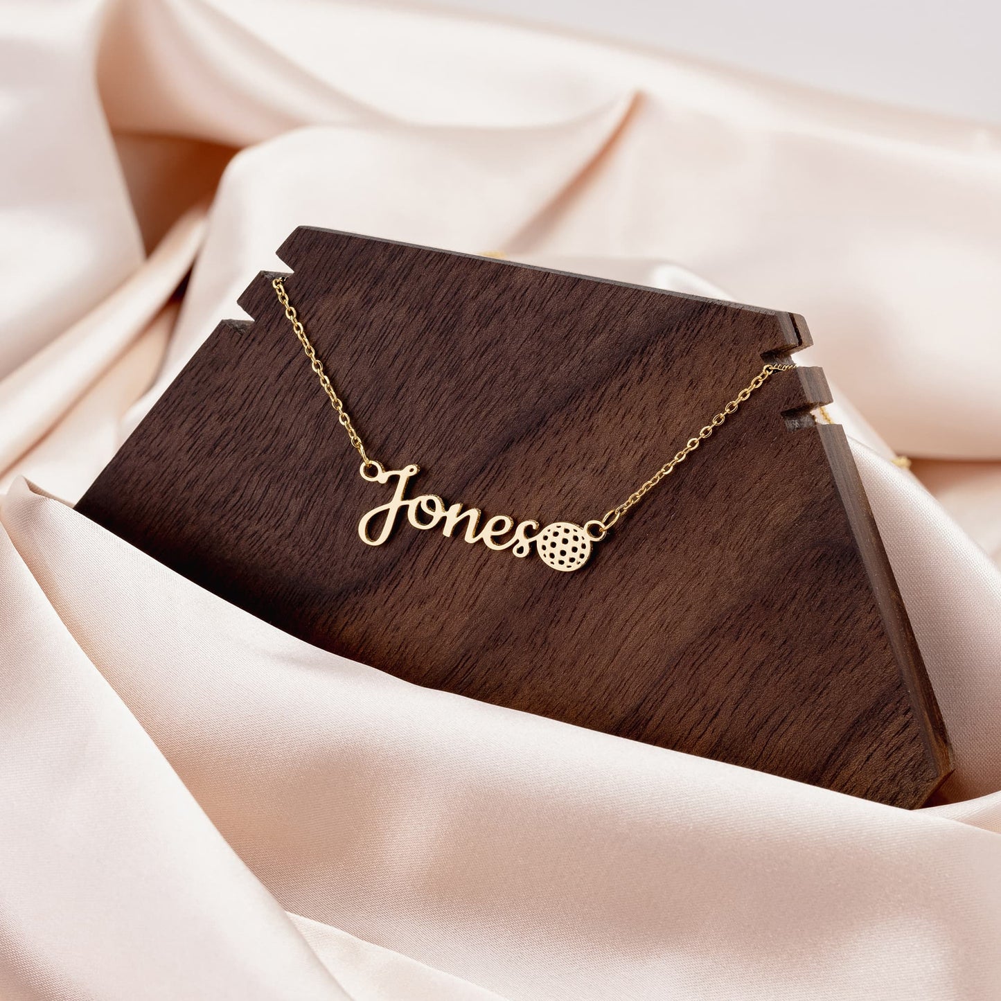 Sports Mom Necklace - Personalized Gift with 9 Sports, with Player or Team Name