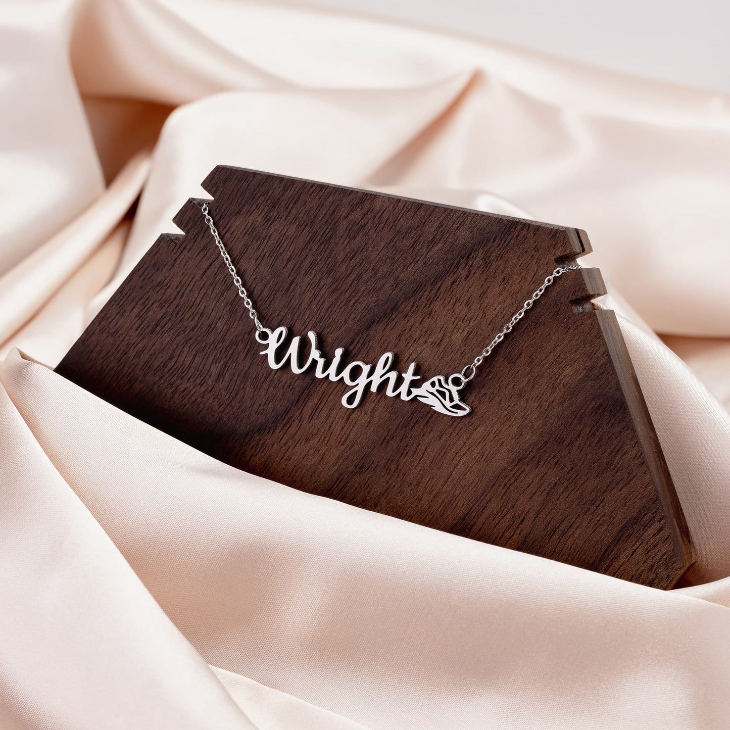 Sports Mom Necklace - Personalized Gift with 9 Sports, with Player or Team Name