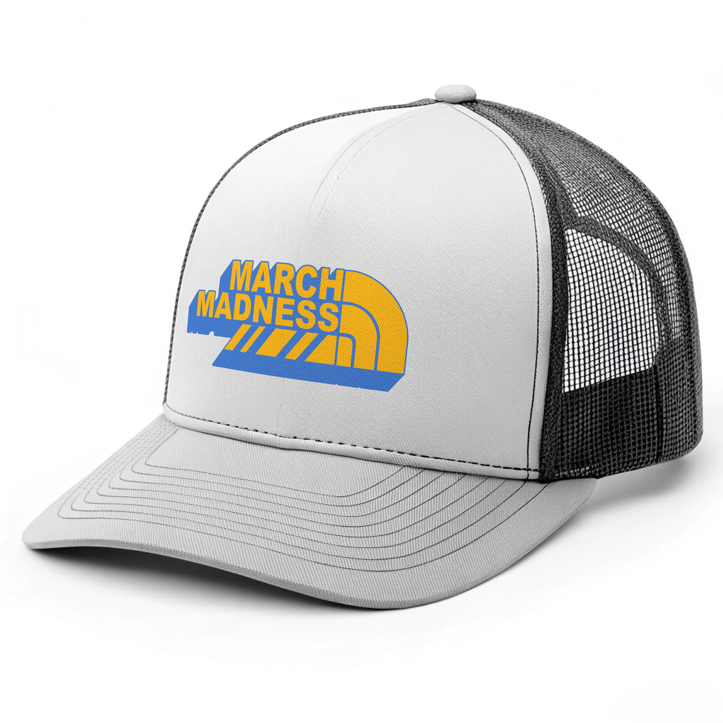 March Madness Trucker Retro Fan Hat - Customize with Your Team Colors