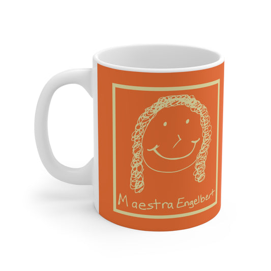 Bishop Elem. Las Conchas 2nd Grade, 11oz Mug (Customize with Student Drawing)