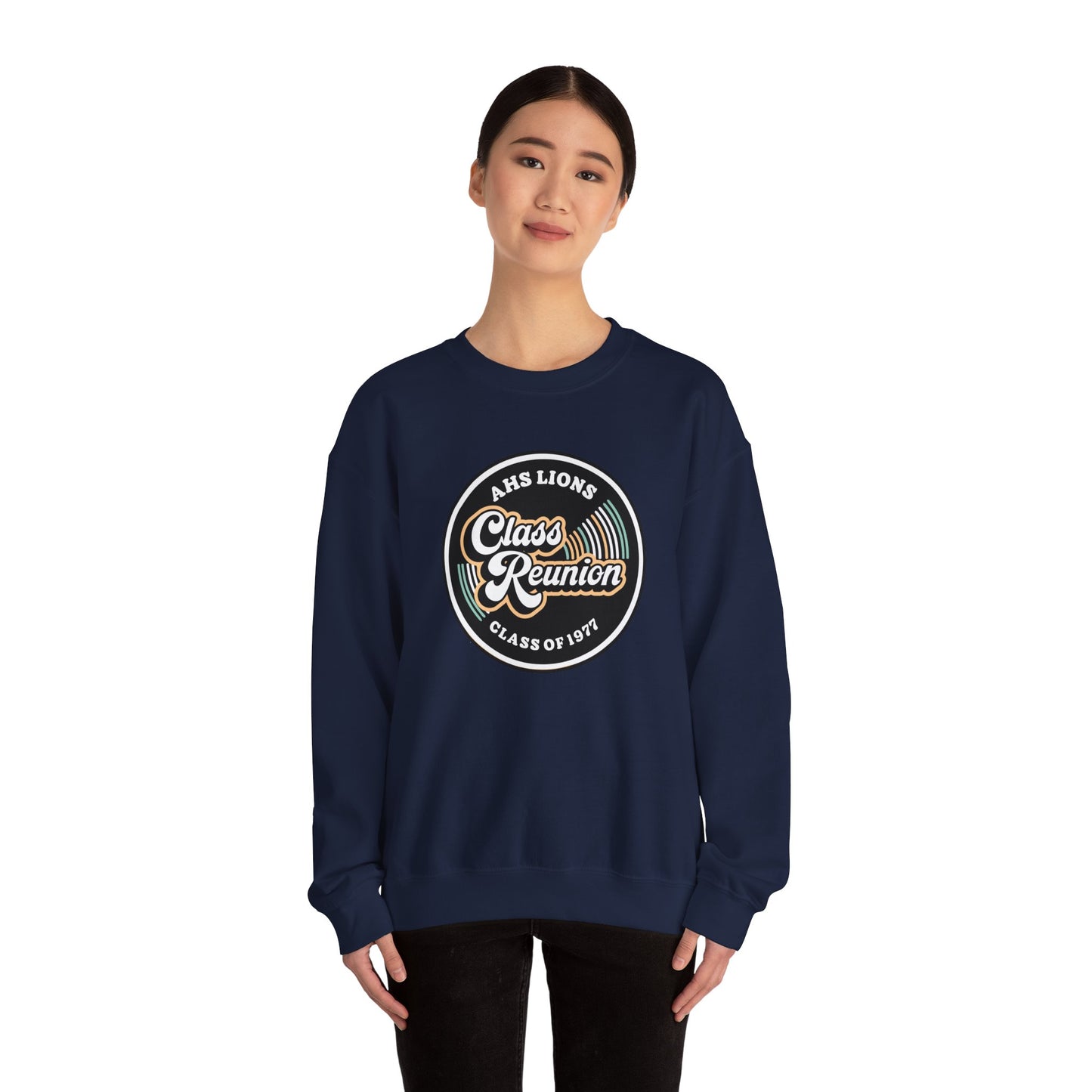 Retro Reunion Sweatshirt – Classic Design Customized with Year & Text