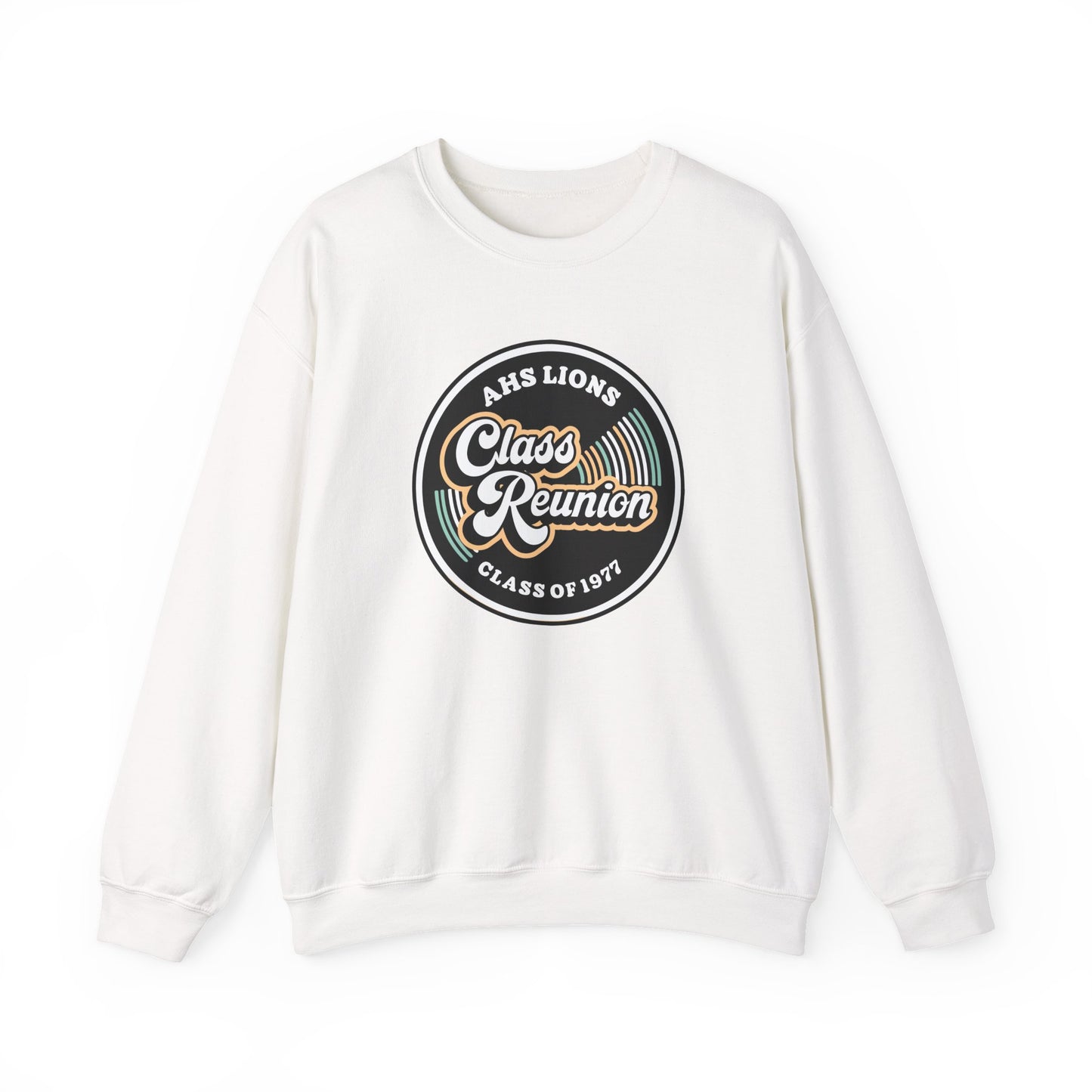 Retro Reunion Sweatshirt – Classic Design Customized with Year & Text