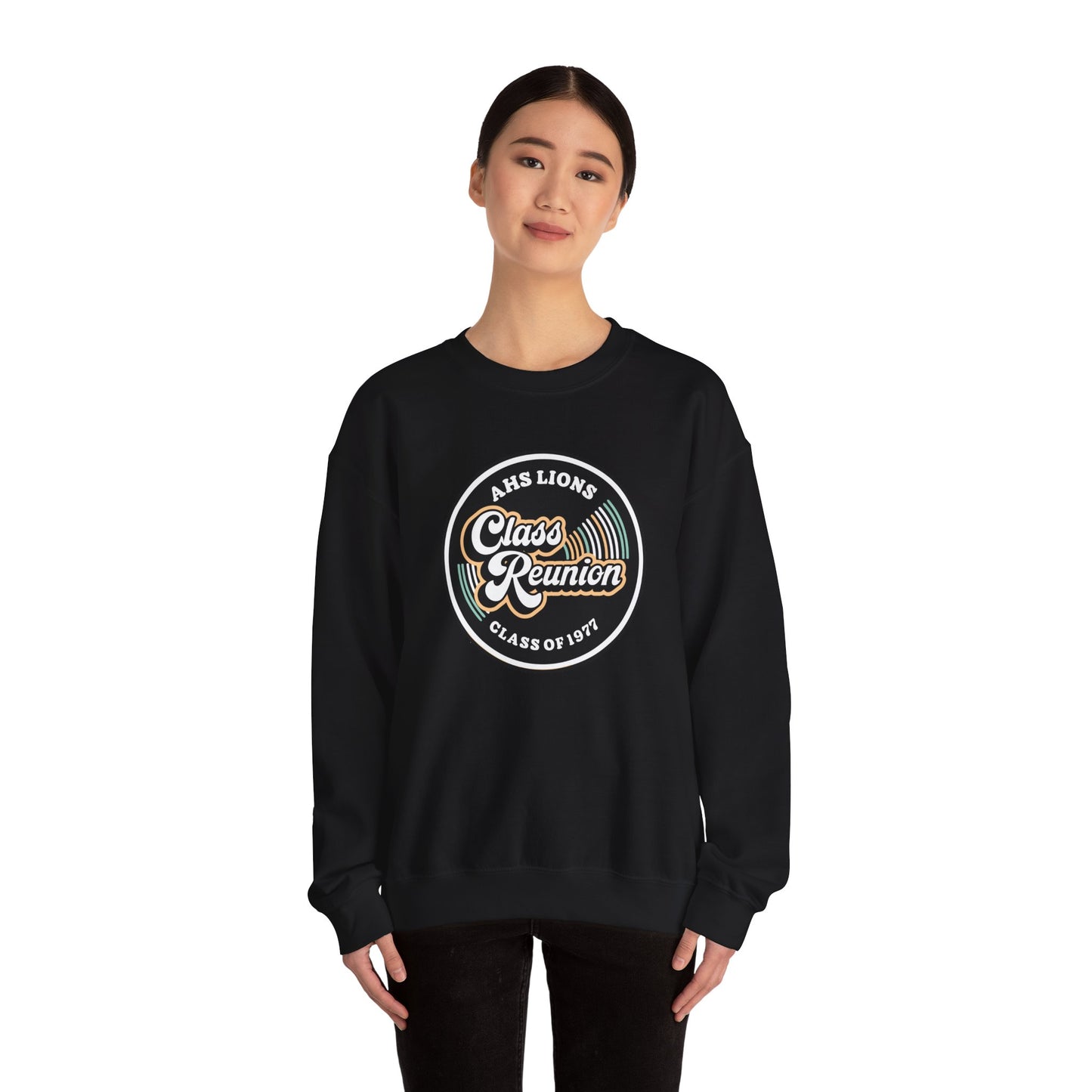 Retro Reunion Sweatshirt – Classic Design Customized with Year & Text
