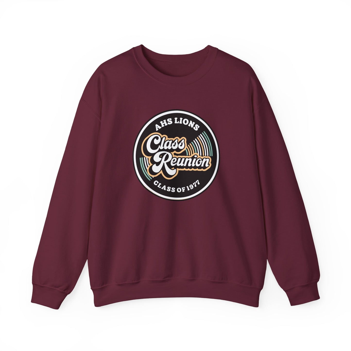 Retro Reunion Sweatshirt – Classic Design Customized with Year & Text