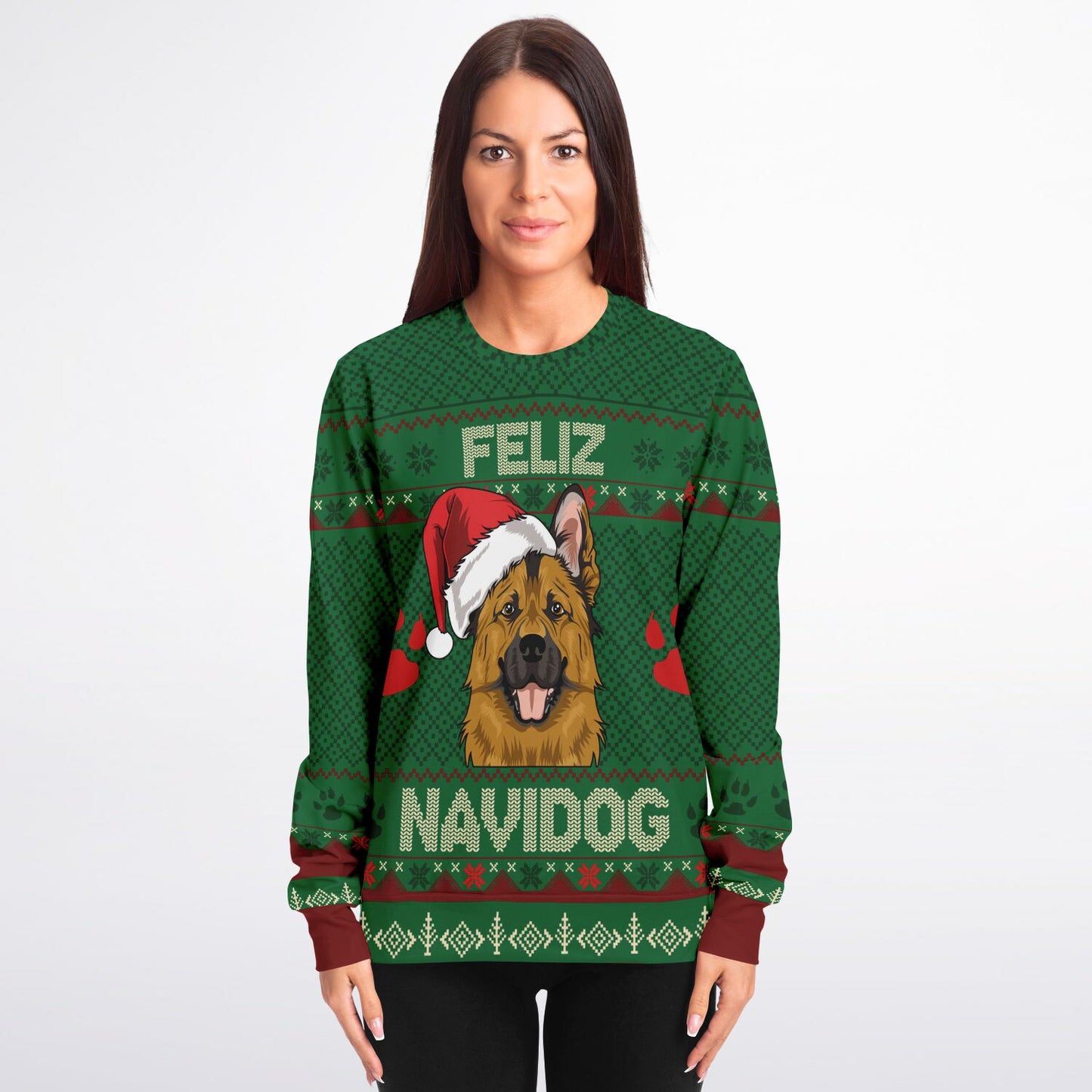 Feliz Navidog - German Shepherd
