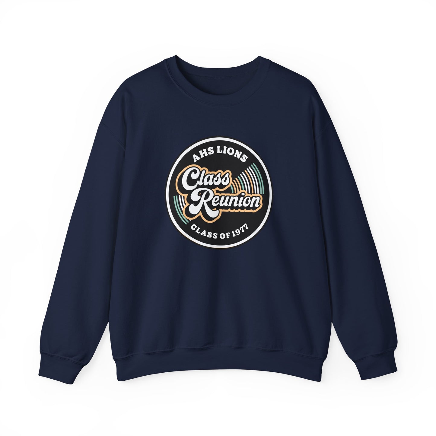 Retro Reunion Sweatshirt – Classic Design Customized with Year & Text