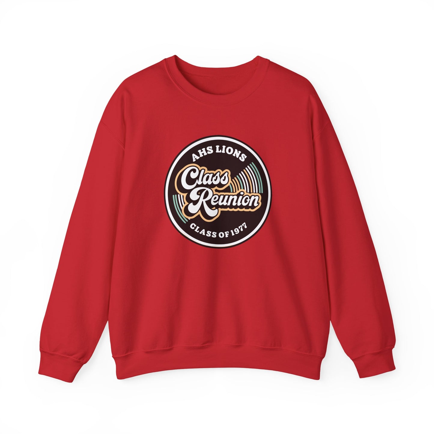 Retro Reunion Sweatshirt – Classic Design Customized with Year & Text