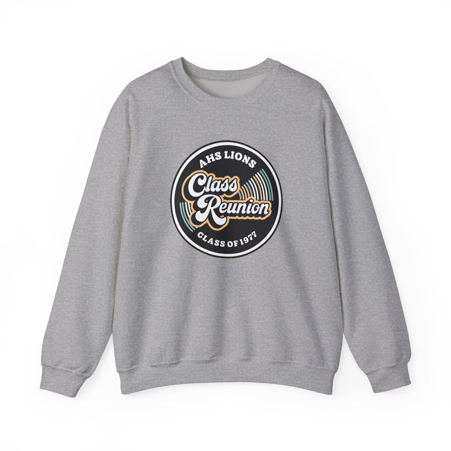 Retro Reunion Sweatshirt – Classic Design Customized with Year & Text