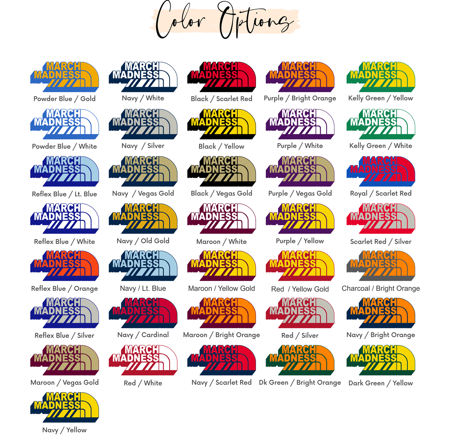 March Madness Trucker Retro Fan Hat - Customize with Your Team Colors