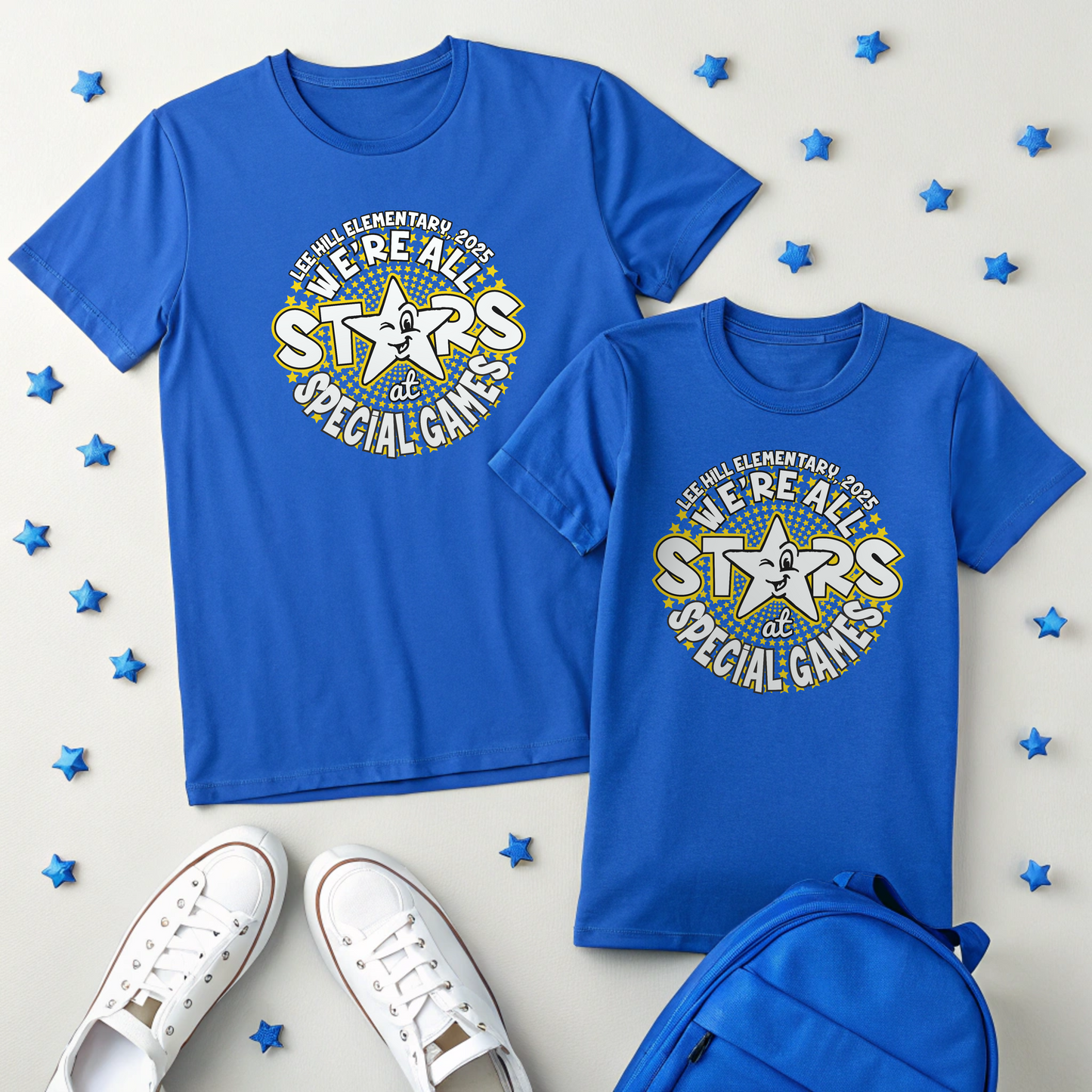 Lee Hill Elementary 2025,  We Are All Stars Unisex T-Shirt