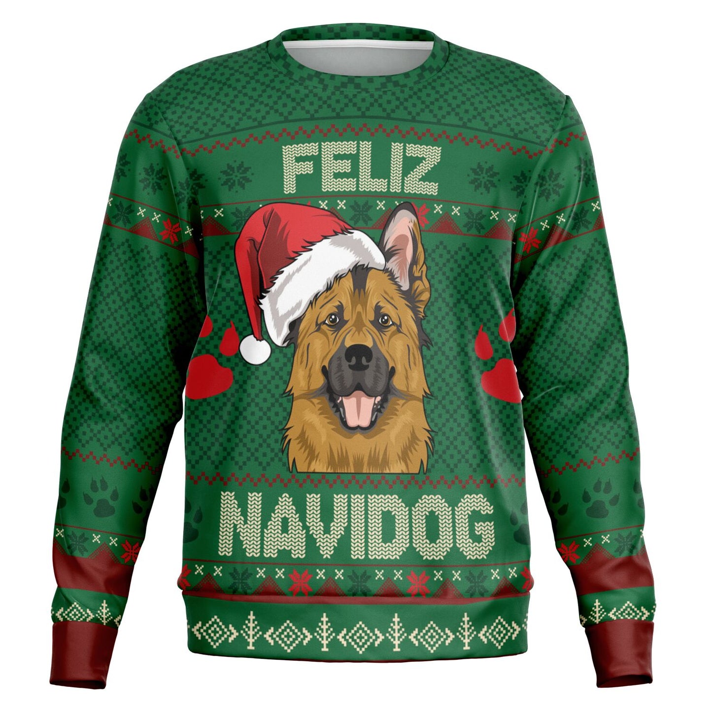 Feliz Navidog - German Shepherd