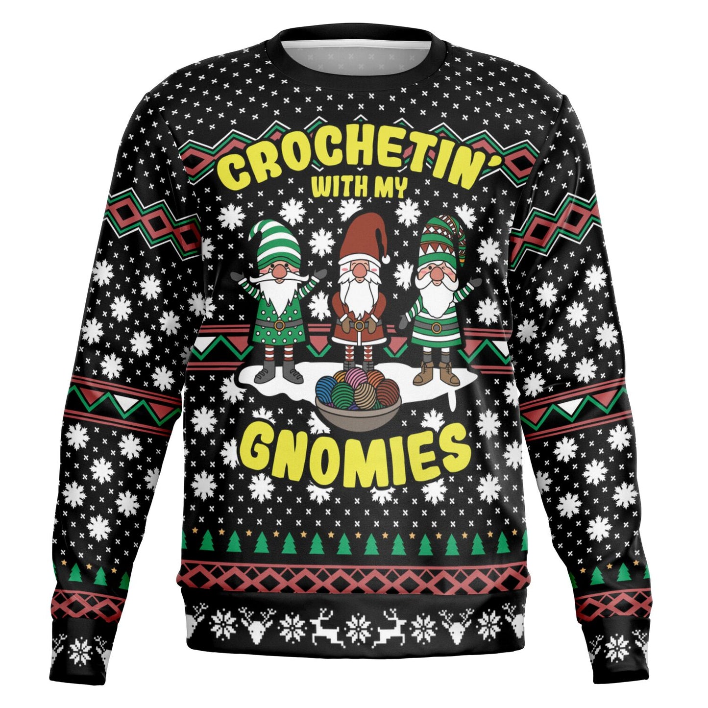 Crochetin' with my Gnomies